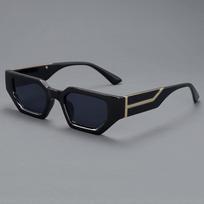 57192 Luxury Brand Designer Sunglasses Women Square Sunshade Mirror Fashion Gradient Color Shades Uv400