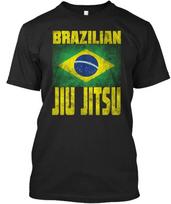 Brazil Jiu Jitsu BJJ Brazilian Flag Gift TShirt Summer Cotton ONeck Short Sleeve Unisexs T Shirt New S3XL S yellow