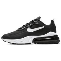Nike Air Max 270 Tekstilė, Sintetinė Oda Amortizacija Atsparus dilimui Žemi Laisvalaikio Bėgimo Batai Vyriški Juodi CI3866-004 42.5 black
