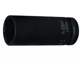 Galvutė smūginė šešiakampė 1/2" ,prailginta, 18mm K7806M Bahco