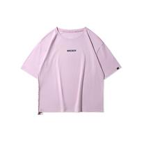 Li-Ning X Disney Co-Brand Casual Short-Sleeved Sports Tee Women Tops Pink ATSQ114-2 M