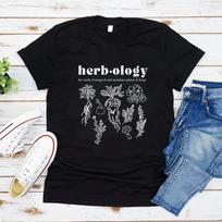 Herbology Tee POTTERHEAD T Shirt Family Vacation Shirt Plant T-Shirt HP Graphic Tee Book Lover Gifts Plant Lover Gift L bordinė