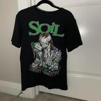 Retro SOil Band Black Cotton All size S-5XL Unisex Shirt HT71 Unisex T-Shirt M black