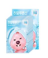 Reply Me x Janmang Luffy Hyaluronic Acid Facial Fit Moisturizing Mask Pack (5 Sheets) white