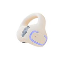 Wireless In-ear Bluetooth Headphones, Comfortable Wear Noise Cancelling Earphones USB Charging for Sports Running Cycling Calls smėlis