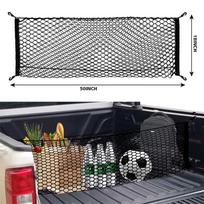 50x18 Inch Truck Bed Cargo Net Premium Pickup Truck Net For Trunk Organizer Storage Mesh Cover juoda