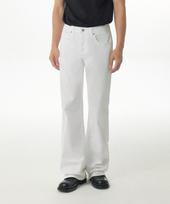 MUSINSA STANDARD Flare Denim Pants [White] Black/26