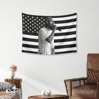 1pc Frank Tapestry Ocean Pink America Flag Rap Wall Tapestry Blanket Funny Poster For College Dorm Decor Room Decoration Gift Me 100X70CM black