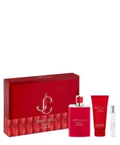 Set Jimmy Choo: Man Extreme Eau De Parfum For Men, 100 ml + Man Extreme Eau De Parfum For Men 7.5 ml + Man Extreme Dušo želė For Hair & Body For All Skin Types, 100 ml