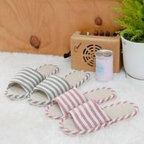 Striped Ma indoor slippers Red (Women's 230-250)
