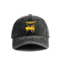 The Prodigy Regbio Kepuraitė Vasarinė Nusidėvėjusi Tėčio Kepuraitė Unisex Lauko Reguliuojama Medvilninė Kepuraitė Lauko Apsauga Nuo Saulės Adjustable black