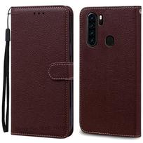 Skirta Blackview A80 Pro dėklas Odinis atverčiamas piniginės dėklas Skirta Blackview A80 Pro dėklas Blackview A80 Plus viršelis Coque Fundas A80 Pro (A80 Plus) kava