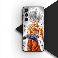for Samsung Galaxy A35 A36 A55 A26 A05 A06 A14 A50 A51 A53 A54 A12 A13 A23 Phone Case Gohan Dragons Balls Son Goku DragonBall Galaxy A53 5G gray