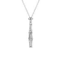 Metal Chain Crystal Cage Necklace DIY Stone Storage Stainless Steel Necklace Net Bag Neck Jewelry Rhinestone Holder Necklace