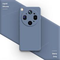 for OPPO Find X9 Ultra X9 Pro Case Liquid Silicone Camera Lens Protector Phone Cases for OPPO Find X9 Ultra X9 Pro Soft Cover OPPO Find X9 Ultra pilka