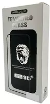 LCD apsauginis stikliukas 9D Gorilla Apple iPhone 15 Pro juodas (10 vnt. rinkinys)