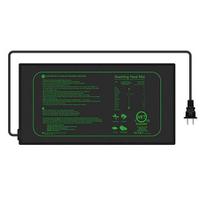 Augalų dygimo šildymo kilimėlis Energiją taupantis Greitas Įkaitimas Neperšlampamas Minkštas Lengvai valomas Ugnį slopinantis šildymo kilimėlis Size#S US Plug black
