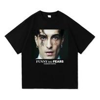 Camiseta Divertida De Damiano David Con Estampado Little Fea S įvairiaspalvis