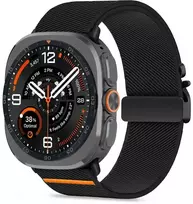 TECH-PROTECT NYLON CLASP SAMSUNG GALAXY WATCH ULTRA 1 / 2 2024–2026 (47 MM) Juodas