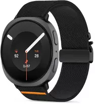 TECH-PROTECT NYLON CLASP SAMSUNG GALAXY WATCH 8 / 9 / CLASSIC (40 / 44 / 46 MM) Juodas