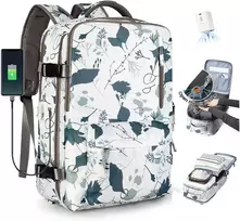 SZLX kelioninė kuprinė su vakuumine kompresija 40 x 25 x 20 cm ir USB jungtimi