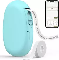 SUPVAN terminis etikečių spausdintuvas su Bluetooth, 15 mm, USB-C, 1200 mAh, E10