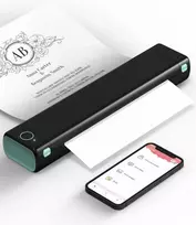 Phomemo M08F nešiojamasis A4 terminis spausdintuvas su Bluetooth ir USB