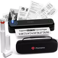 Phomemo nešiojamasis A4 terminis spausdintuvas su Bluetooth ir USB, 300 dpi, M834
