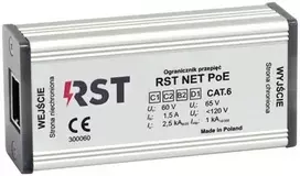 RST NET PoE viršįtampių iškroviklis IP tinklo apsaugai