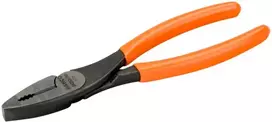 Bahco Kombinuotos replės PVC rankenomis 160mm, ypač kietai vielai