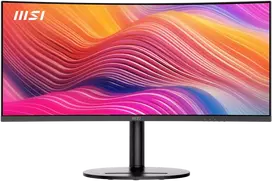 MSI Modern MD342CQPDE Business Monitorius - 120Hz KVM Switch, 98Watt Power Delivery