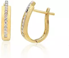 Diamond Sky Jewelry Auksiniai auskarai su deimantais „Artemis“