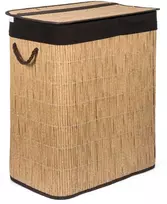 Skalbinių dėžė su pertvara G21 63555166, 105l, rotango