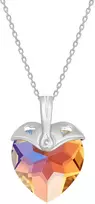 Diamond Sky Jewelry Sidabrinis pakabukas „Cupid II (Mėlyna AB)“ su Swarovski® kristalais