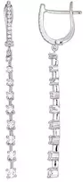 Diamond Sky Jewelry Auksiniai auskarai su deimantais „Nirrti II“
