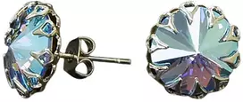 Diamond Sky Jewelry Auskarai „Vintage (Light Sapphire Shimmer)“ su Swarovski® kristalais