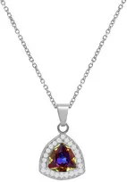 Diamond Sky Jewelry Sidabrinis pakabukas „Elemental Magic (Volcano)“ su Swarovski® kristalais