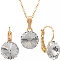 Diamond Sky Jewelry Papuošalų rinkinys moterims „Clarice II“ su Swarovski® kristalais