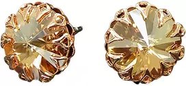 Diamond Sky Jewelry Auskarai „Vintage (Golden Shadow)“ su Swarovski® kristalais