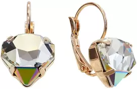 Diamond Sky Jewelry Auskarai „Lucia (VItrail Medium)“ su Swarovski® kristalais