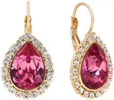 Diamond Sky Jewelry Auskarai „Celestial Drop (Rose)“ su Swarovski® kristalais