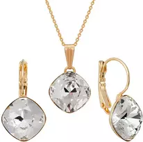Diamond Sky Jewelry Papuošalų rinkinys moterims „Glare IV“ su Swarovski® kristalais