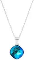 Diamond Sky Jewelry Sidabrinis pakabukas „Glare II (Bermuda Mėlyna)“ su Swarovski® kristalais