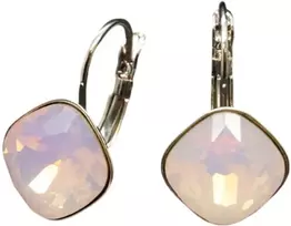 Diamond Sky Jewelry Auskarai „Glare IV (Rose Vanduo Opal)“ su Swarovski® kristalais