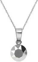 Diamond Sky Jewelry Sidabrinis pakabukas „Classic (Light Chrome)“ su Swarovski® kristalais