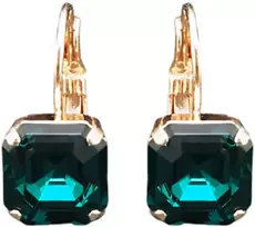 Diamond Sky Jewelry Auskarai „Imperial (Emerald)“ su Swarovski® kristalais