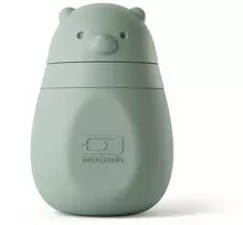 Monbento silikonowa tubka na musy vaikams Yummy 150 ml Žalias Natural