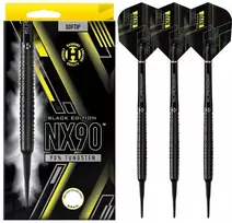 Harrows NX90 Juodi 90% Minkšti Darts