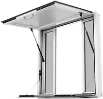 VEVOR Prekybos langas su sulankstoma lentyna 915x915mm