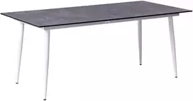 Beliani Sodo stalas TOLENTINO 180 cm 90 cm akmens imitacija pilkas